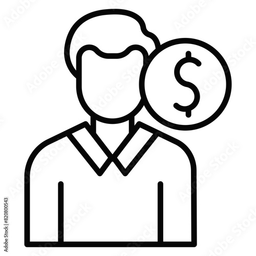 Corrupt Politician Icon