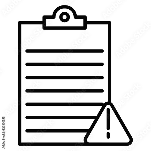 Corrupt Clipboard Icon