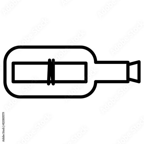 Message In Bottle Icon