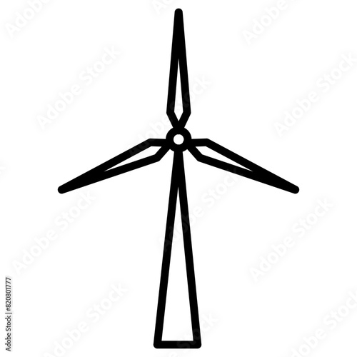 Wind Turbine Icon