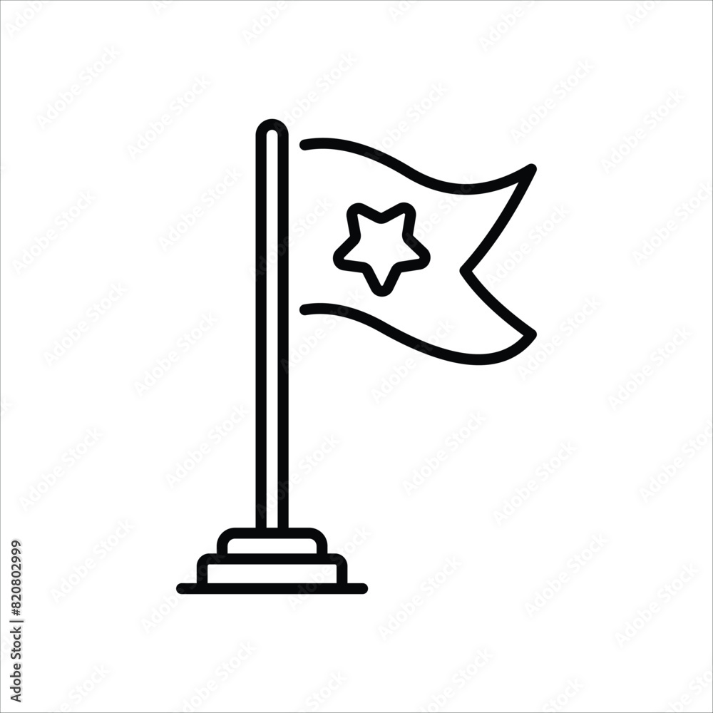 Flag vector icon Flag vector icon