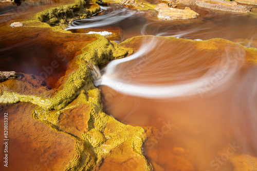 Stunning colors and textures at Riotinto River photo
