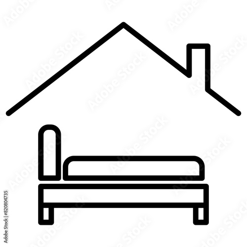 Free Hotel Room Icon