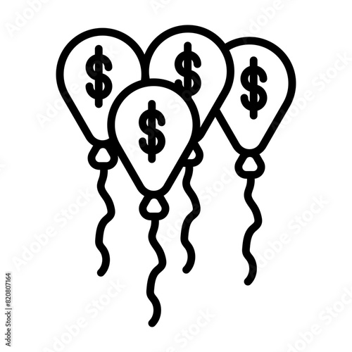 Balloon Loan Icon