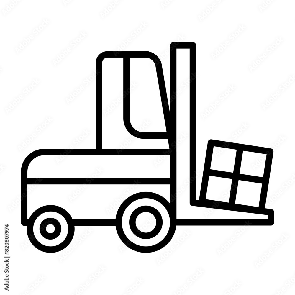 Forklift Icon Forklift Icon