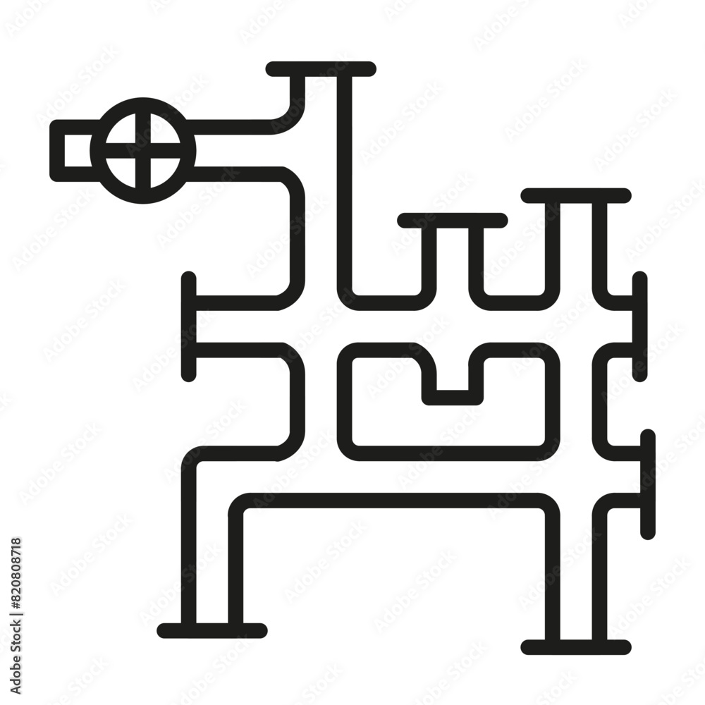 Industry Pipe Icon Industry Pipe Icon