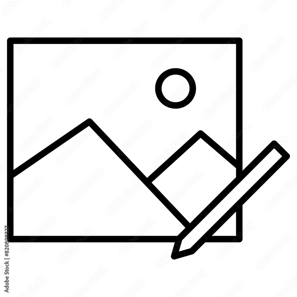 Photo Editing Icon Photo Editing Icon