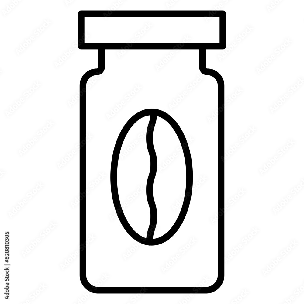 Coffee Jar Icon Coffee Jar Icon