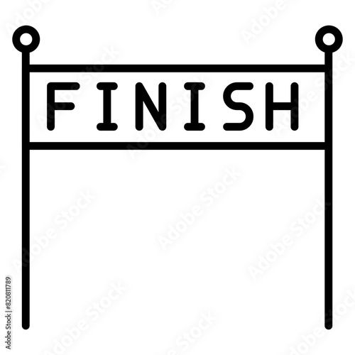 Finish Line Icon