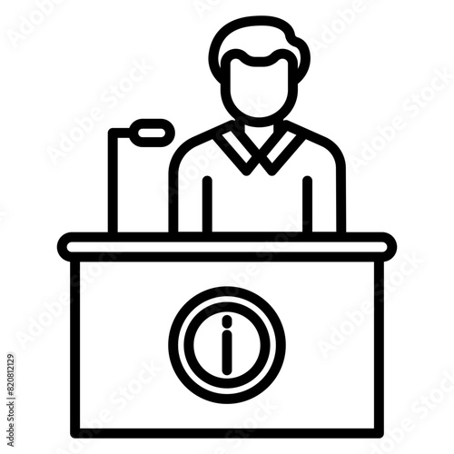 Information Desk Icon