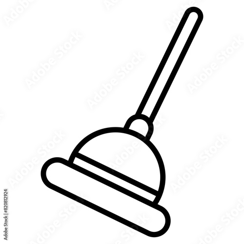 Toilet Plunger Icon