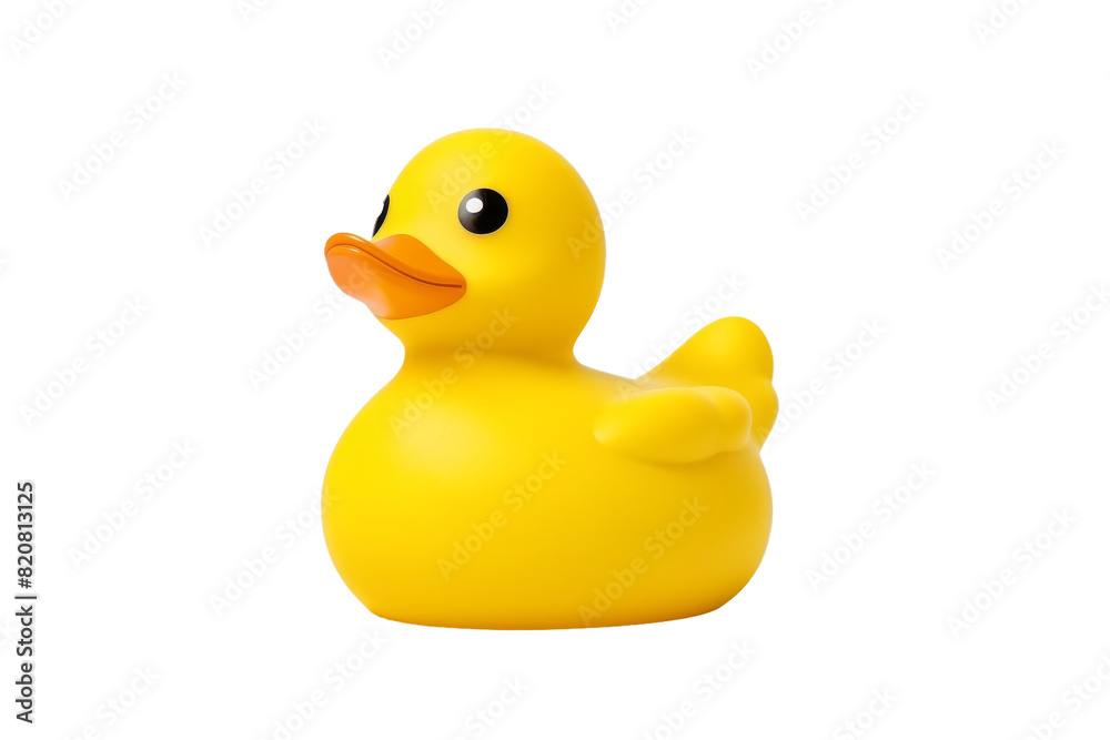 Sunshine Serenade: A Playful Yellow Rubber Ducky Basking in Joy on a White or Clear Surface PNG Transparent Background. Sunshine Serenade: A Playful Yellow Rubber Ducky Basking in Joy on a White or Clear Surface PNG Transparent Background.