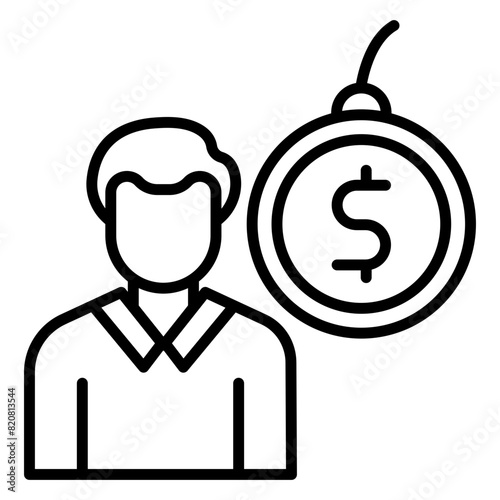Money Debt Icon