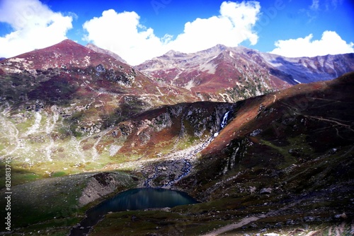 Ratti Gali Lake alpine glacial lake located in Neelum Valley, Azad Kashmir, Pakistan. photo