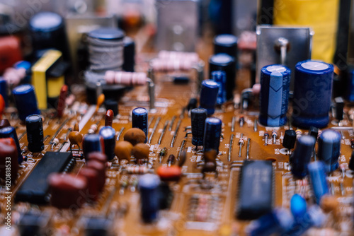 Obraz na płótnie Motherboard specifications and Chipsets