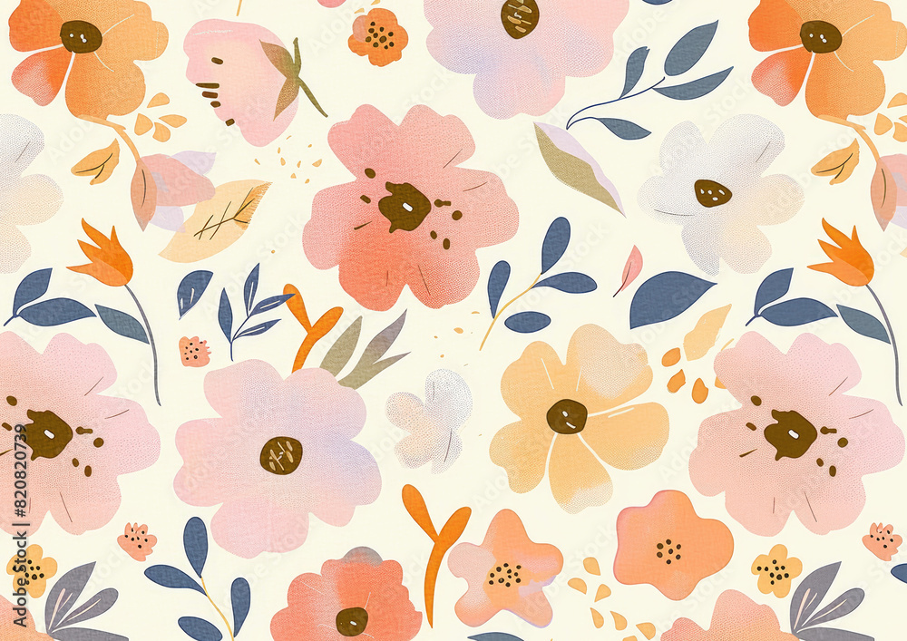 sweet warm pastel flowers bloom in summer with calmness mood for wedding invitation or background, feminine with joyful style sweet warm pastel flowers bloom in summer with calmness mood for wedding invitation or background, feminine with joyful style