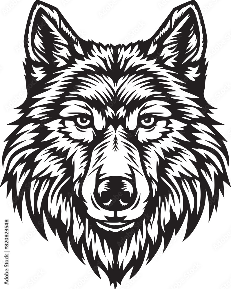 Wolf vector illustration