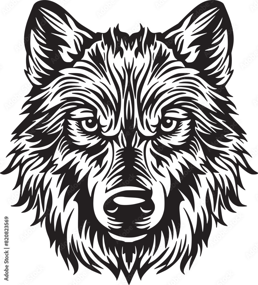 Wolf vector illustration