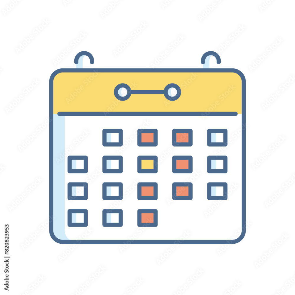 Schedule vector icon Schedule vector icon