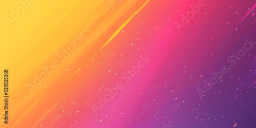 a smooth gradient background from orange to pink  yellow and purple  