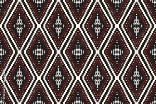 Ethnic pattern.beautiful pattern. folk embroidery,bohemian style,aztec geometric art ornament print.ethnic abstract Inkatha art.Seamless fabric.design for fabric, carpet, wallpaper, clothing	
