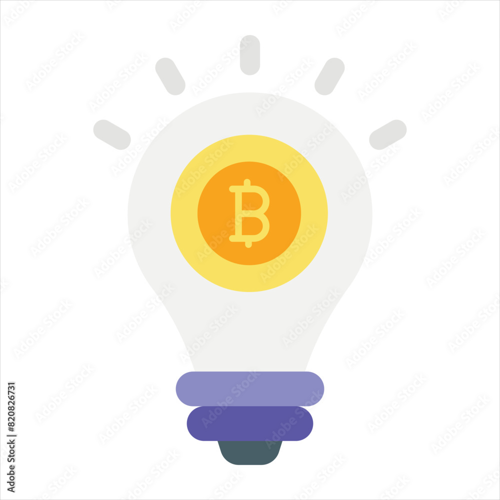 Bitcoin and Cryptocurrency Vector Flat Icons Bitcoin and Cryptocurrency Vector Flat Icons
