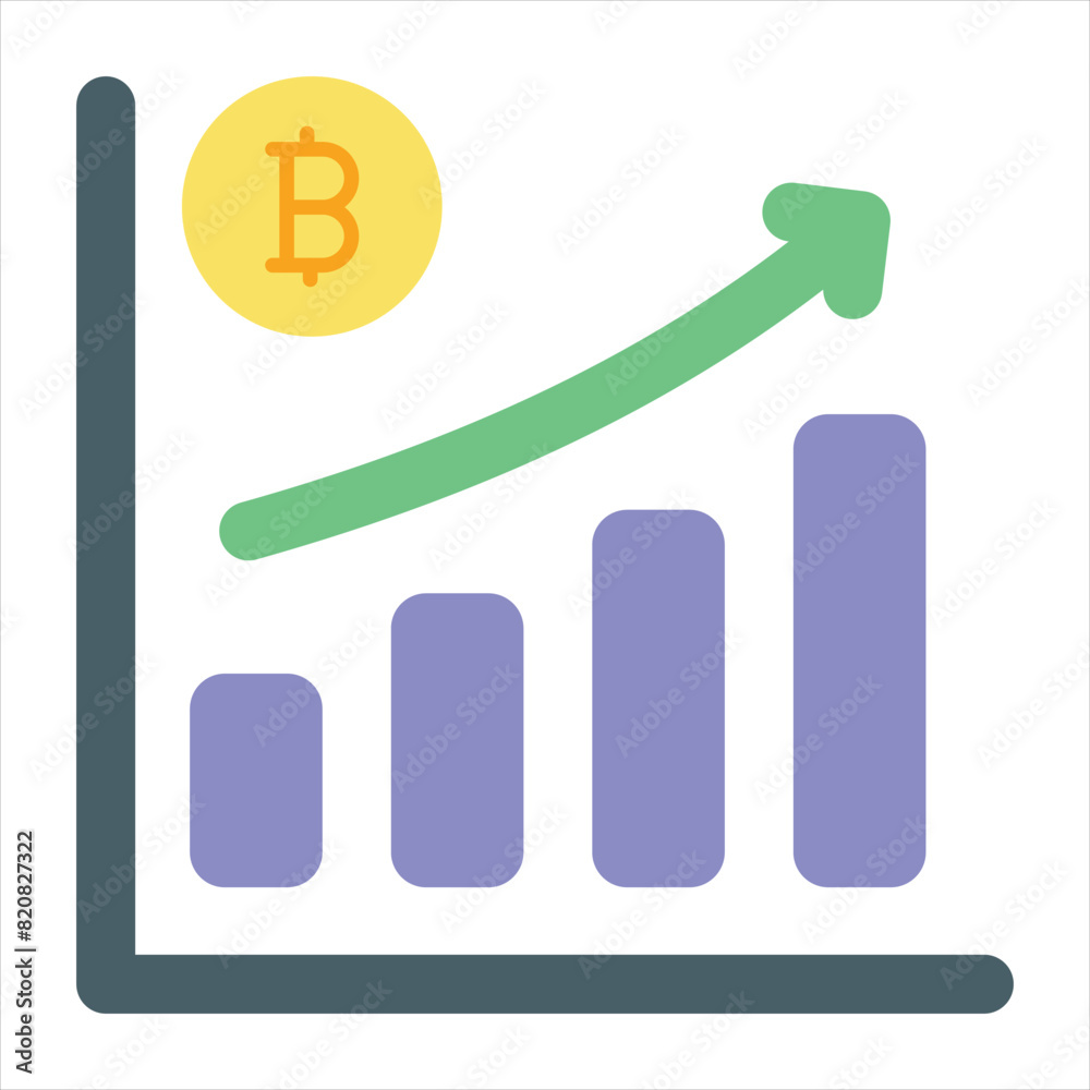 Bitcoin and Cryptocurrency Vector Flat Icons Bitcoin and Cryptocurrency Vector Flat Icons