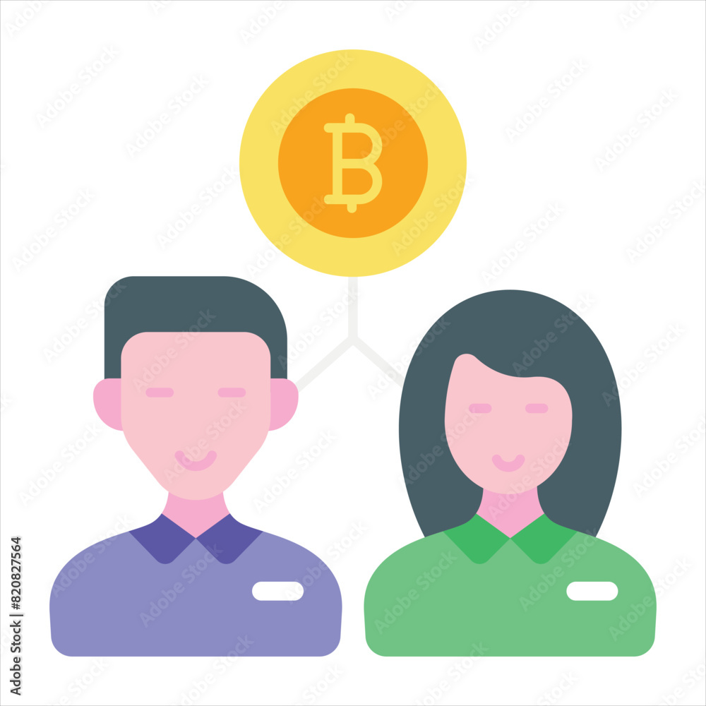 Bitcoin and Cryptocurrency Vector Flat Icons Bitcoin and Cryptocurrency Vector Flat Icons