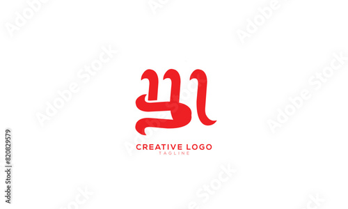 SM MS Abstract initial monogram letter alphabet logo design