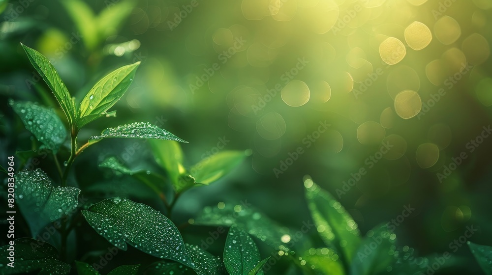 A green background with a leafy tree in the foreground A green background with a leafy tree in the foreground
