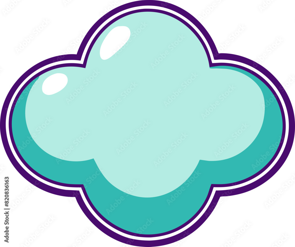 speech bubble illustration