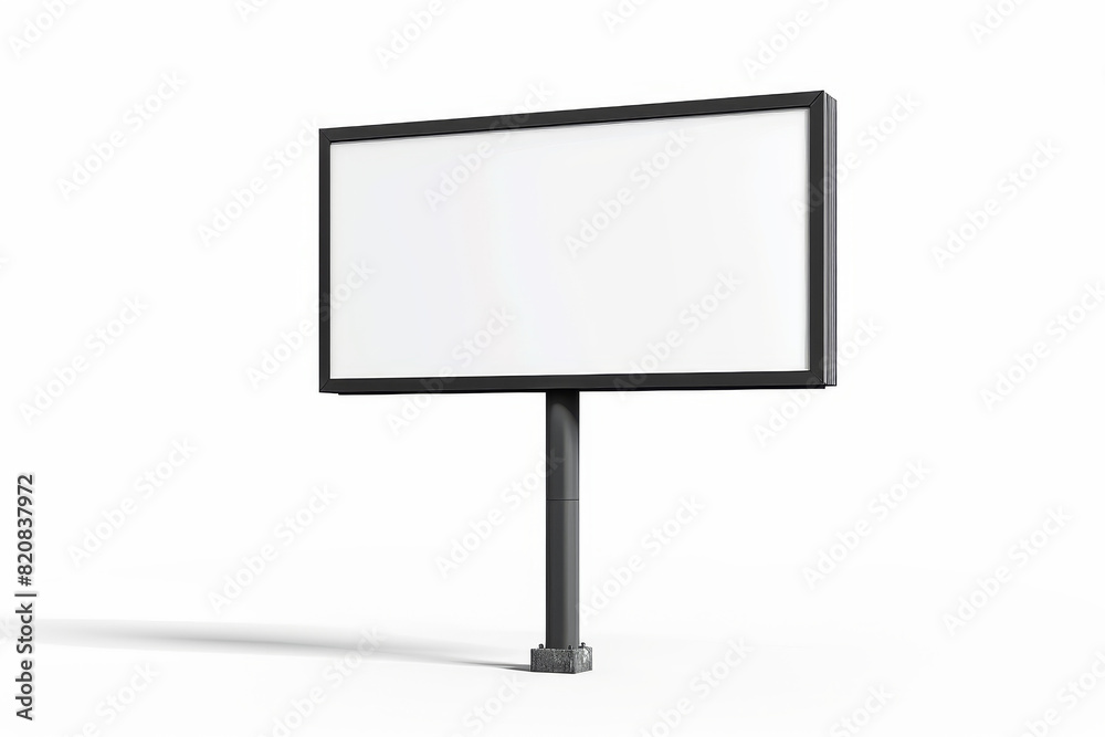 Black and White Sign on White Background Black and White Sign on White Background