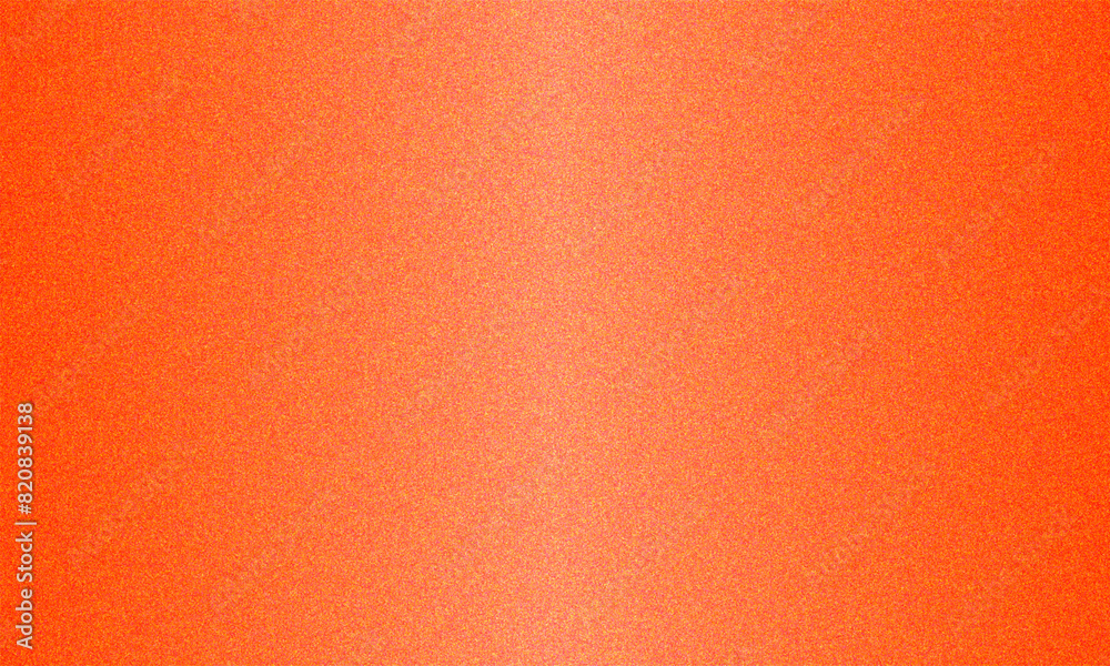 Fototapeta premium Neon Orange gradient color bright abstract texture background design,grainy noise grungy effect bright shine light and glow rough