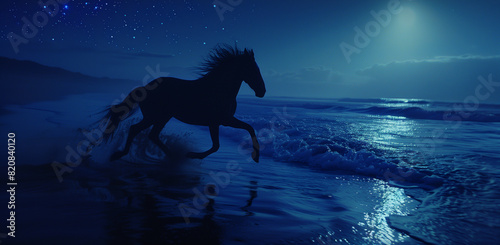 Dreamy majestic horse wallpaper