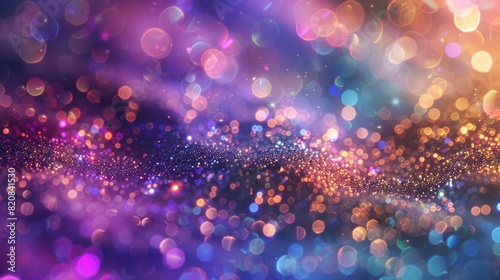 Dazzling Display of Shimmer and Shine abstract background