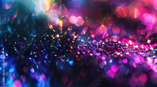 Dazzling Display of Shimmer and Shine abstract background photo