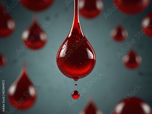 Blood drops