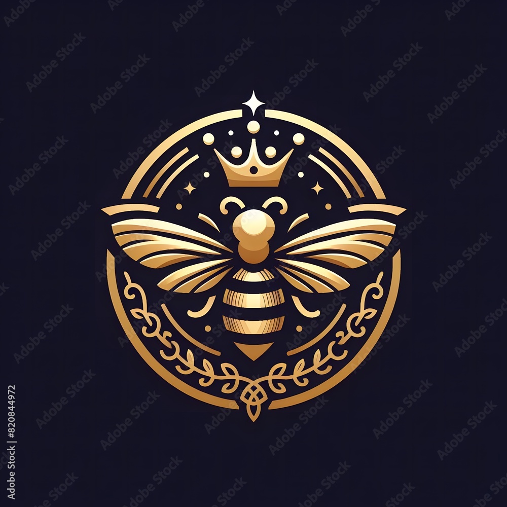 AI Generate of Premium Luxury Vector of Bee Hive, Queen Bee, Golden Bee, Hive, Honeycomb, in Black Background AI Generate of Premium Luxury Vector of Bee Hive, Queen Bee, Golden Bee, Hive, Honeycomb, in Black Background