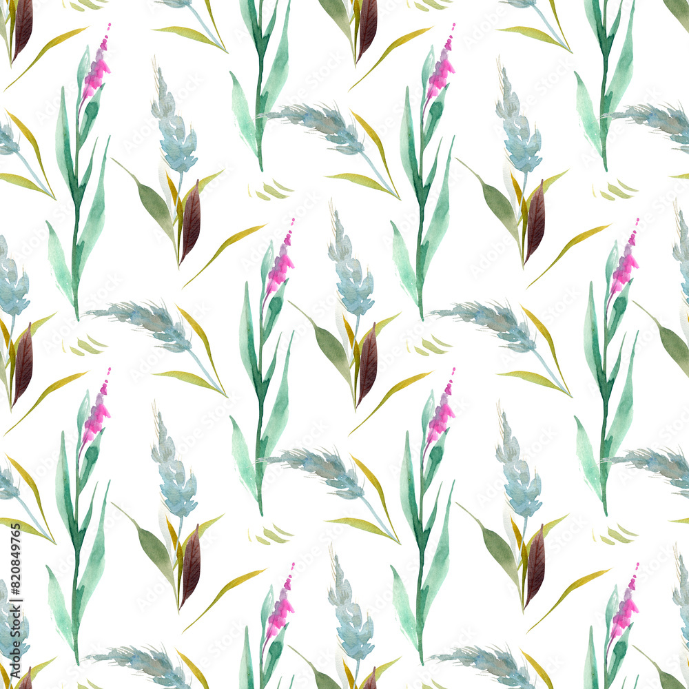 Seamless Floral pattern with Poppies on a light background. Watercolor endless ornament with bright flowers. Fabric, texture, background for bed linen, wallpapers, napkins, wrapping paper Seamless Floral pattern with Poppies on a light background. Watercolor endless ornament with bright flowers. Fabric, texture, background for bed linen, wallpapers, napkins, wrapping paper