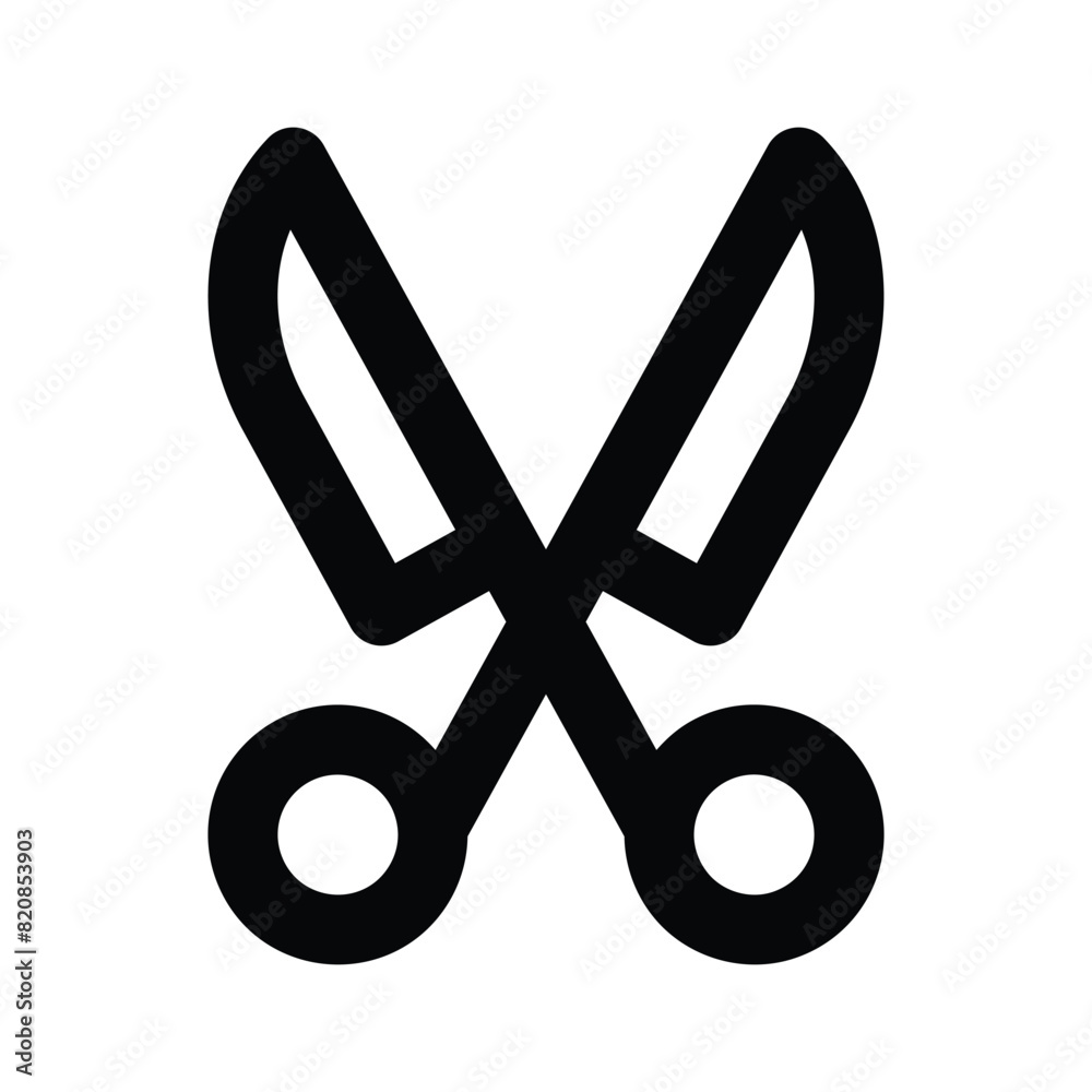 Grab this carefully crafted icon of surgical scissors in modern style Grab this carefully crafted icon of surgical scissors in modern style