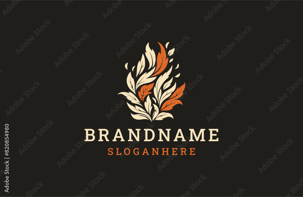 Obraz premium Lotus flower logo icon design template vector illustration