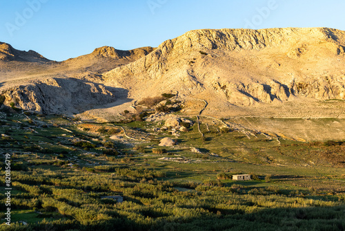 landscape in the mountains