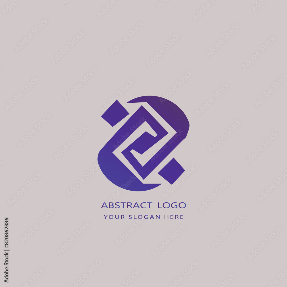 Abstract Colorful Logo Design Elements Abstract Colorful Logo Design Elements