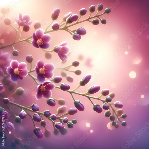 background with flowers