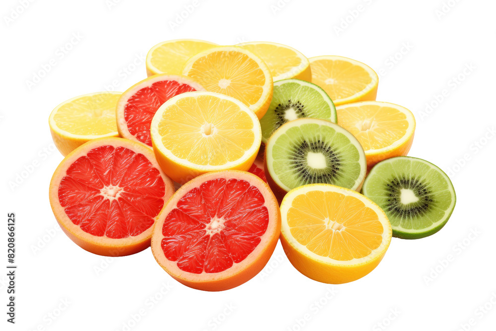 Citrus Symphony on Transparent PNG Background... Citrus Symphony on Transparent PNG Background...