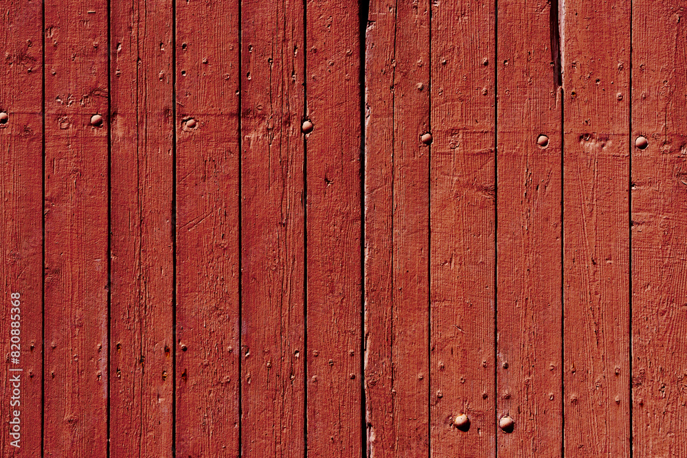 Vertical rustic wood planks with lots of texture in red tones. Vertical rustic wood planks with lots of texture in red tones.