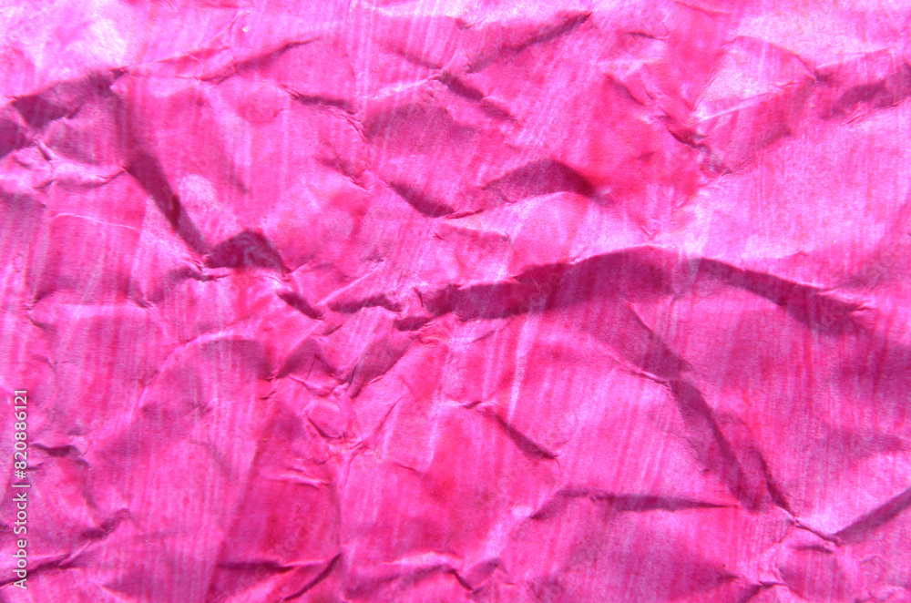 simple background of crumpled pink paper simple background of crumpled pink paper