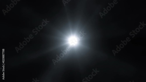 Light beam screening and glowing for movie cinema on a black background. spotlight. Cinema Projector, Light Beam, Rays, Old Fashioned Film