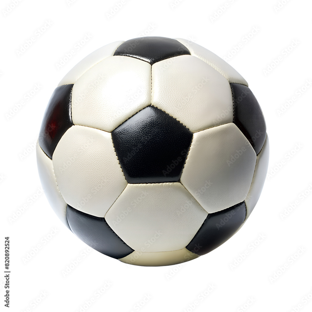 Fototapeta premium soccer ball on transparent background