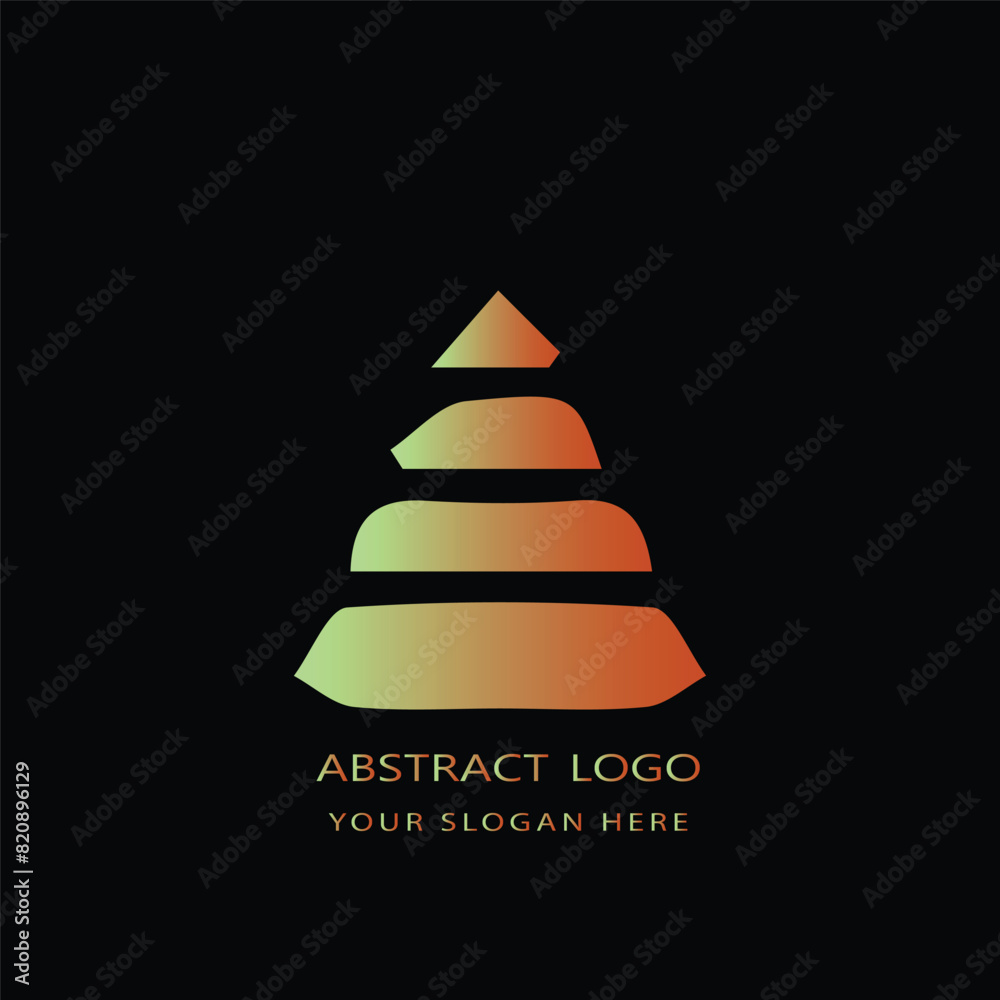 Abstract Colorful Logo Design Elements Abstract Colorful Logo Design Elements